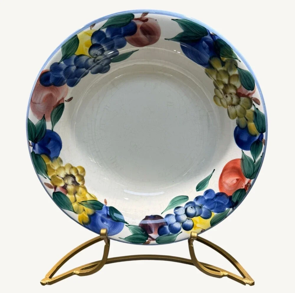 Vintage Dansk Tuscany Fruit 13.5